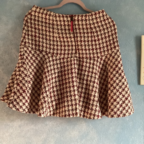 Anthropologie   NWT Maeve Bobbie Plaid Flounced Mini Skirt - Picture 12 of 13